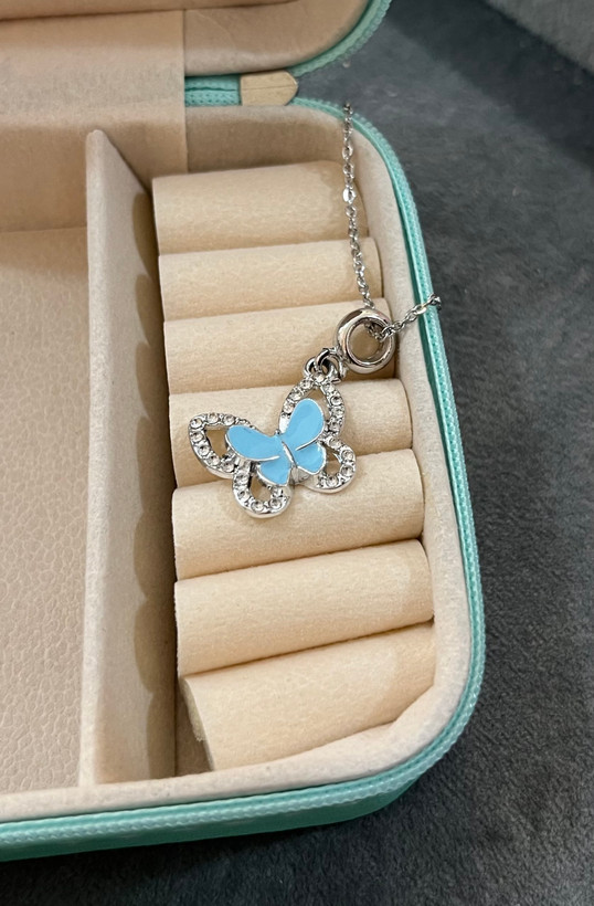 خرید گردنبند دخترانه پروانه ای